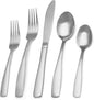 Matte Silverware Set, Bysta 20-Piece Stainless Steel Flatware Set, Kitchen by Bysta
