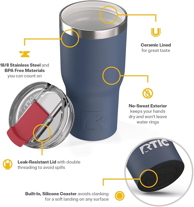 RTIC 20oz Essential Tumbler - Image 3
