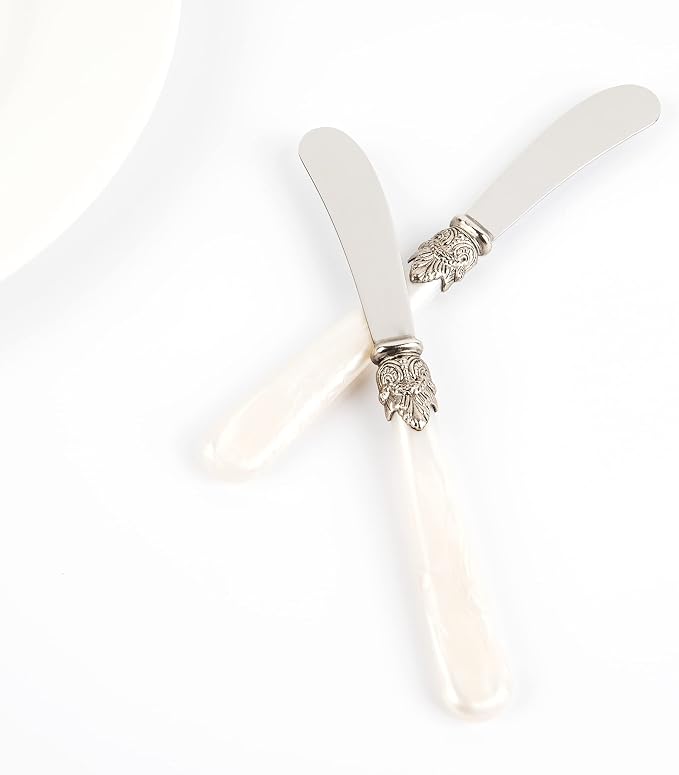 REVERIE Collection 4-piece Stainless Steel Butter Spreader Cheese Knife - Image 4