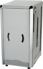 Winco Napkin Dispenser, 3-1/2-Inch by 7-Inch, Stainless Steel | Full-size by Winco