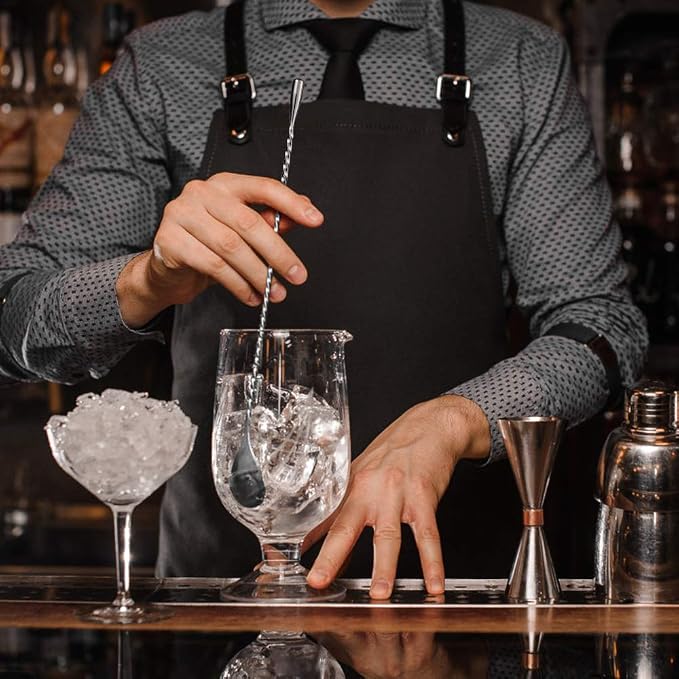 Bar Spoon Cocktail Mixing Stirrers, 12” Long Handle, Long Drink Spoons - Image 9
