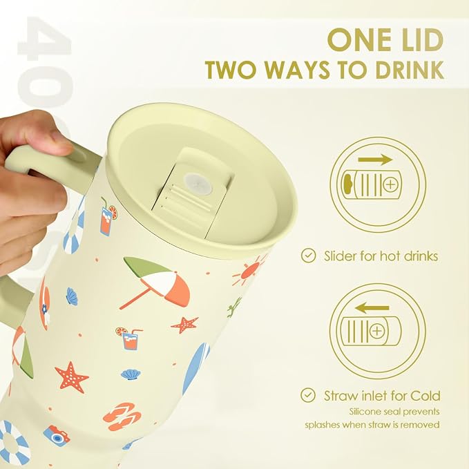 SANDJEST Beach 40oz Tumbler - Image 4