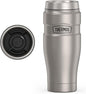 THERMOS Stainless King Vacuum-Insulated Travel Tumbler, 16 Ounce, Matte Steel by Thermos