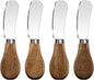 Butter Knife Spreader, Cheese Spreader Knives Set of 4, Stainless Steel Butter by MLURCU