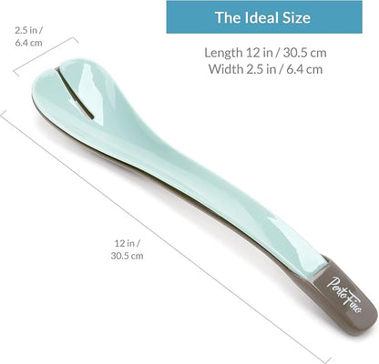 PortoFino Salad Tongs for Serving, Salad Serving Utensils, 2 in 1 Salad Tosser - Image 6