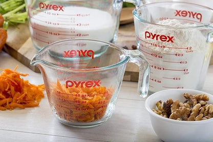 Pyrex Essentials Glass Measuring Cups Set - Image 2