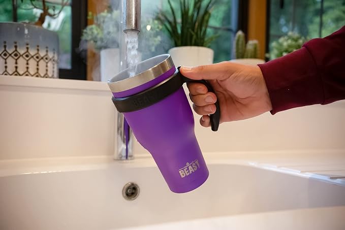 Beast 40 oz Tumbler Stainless Steel Vacuum Insulated Coffee Ice Cup Double Wall - Image 5