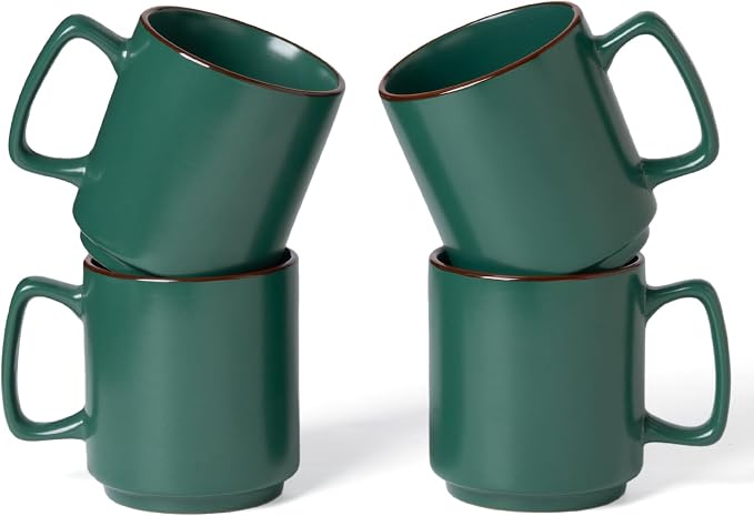 famiware Coffee Mugs Set of 4, Nebula 14oz Coffee Mugs Ceramic Cup Set | by Famiware
