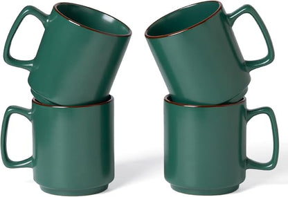 famiware Coffee Mugs Set of 4, Nebula 14oz Coffee Mugs Ceramic Cup Set | by Famiware