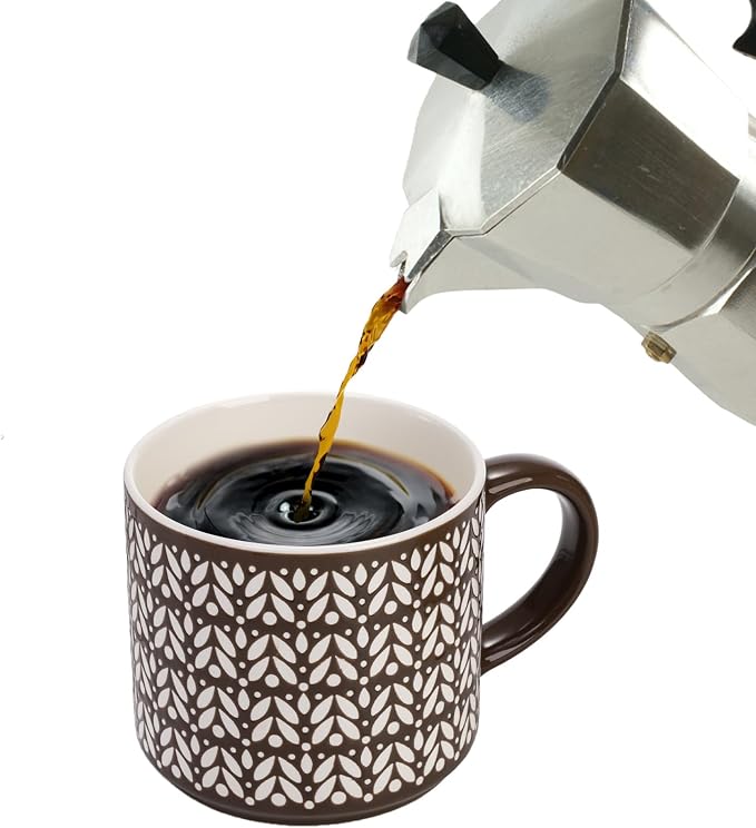Hiceeden Set of 4 Stackable Coffee Mugs - Image 4