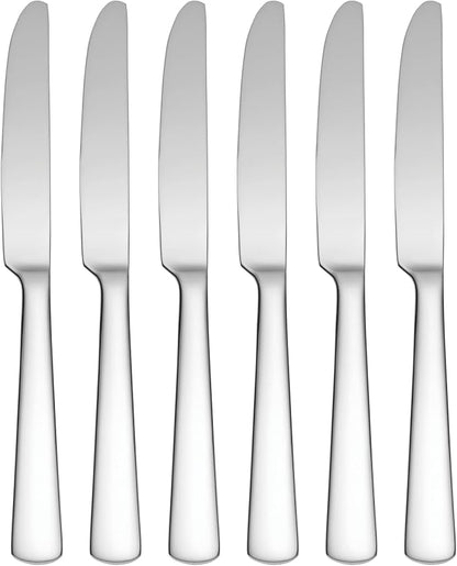 Oneida Aptitude Everyday Flatware Dinner Knives, 18/0 Stainless Steel, by Oneida