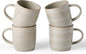 famiware Coffee Mugs Set of 4, Meteor 13 oz Ceramic Mug Cup Set by Famiware