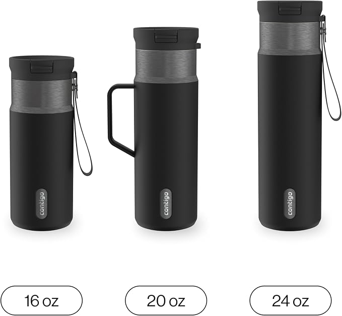 Contigo SnapSeal 24 oz Stainless Steel Vacuum-Insulated Water Bottle - Image 7