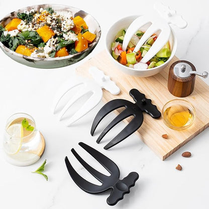 Salad Hands 2 Pack Plastic Salad Mixer Salad Servers Salad Claw - Image 9