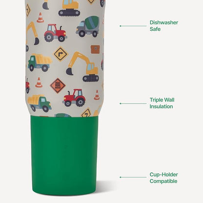 HydroJug Sport 20 oz Insulated Stainless Steel Water Bottle, Under Construction - Image 3