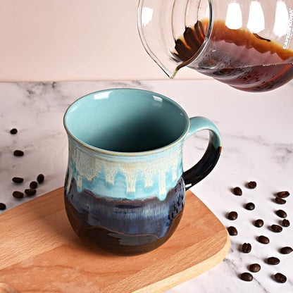 Bosmarlin Large Ceramic Coffee Mug, Big Tea Cup - Image 5