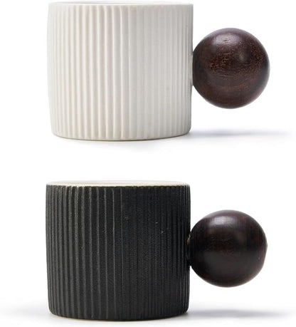 Ceramic Mini Espresso Cups Demitasse Cups by CLASGLAZ