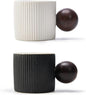Ceramic Mini Espresso Cups Demitasse Cups by CLASGLAZ