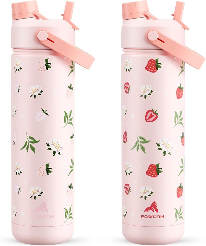 POWCAN 26 oz Insulated Water Bottle by POWCAN