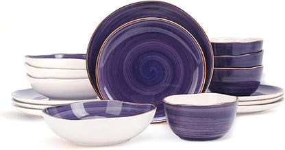 Highland 16-Piece Dinnerware Set Service by HomeVSS