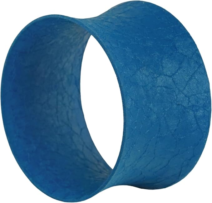 ITOS365 Turquise Napkin Rings Set of 12, Round Metal Napkin Ring Holder - Image 7