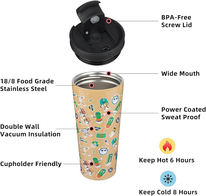 BJPKPK 22 oz Coffee Tumbler - Image 2