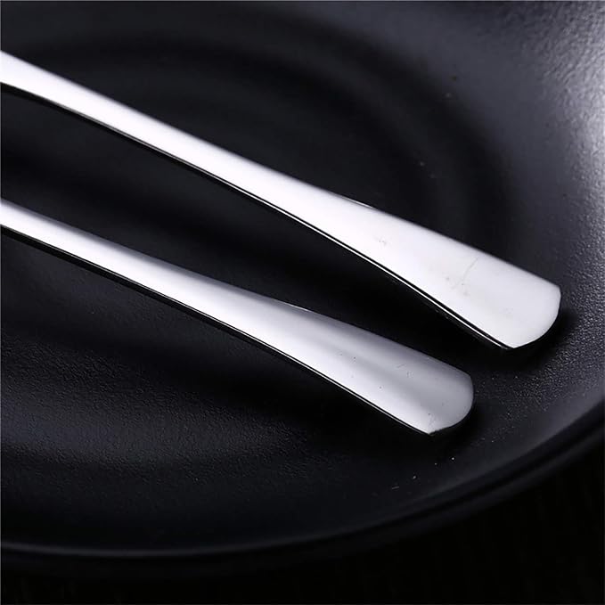 VANRA 5.1in 4-Piece Salad Forks Set Stainless Steel Cocktail Appetizer Dessert - Image 4
