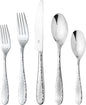 Hammered Silverware Set | Premium 18/10 Stainless Steel Flatware Service by DANIALLI