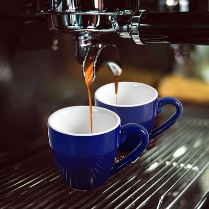 homEdge Porcelain Espresso Shot Cup Set - 80 ml / 2.67 oz - Image 3