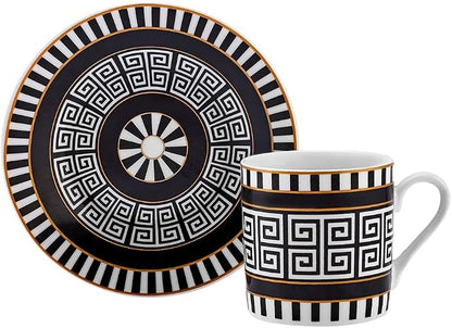 KARACA Helenistic Turkish Small Coffee Cups Set - Image 7