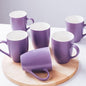Coffee Mugs Set of 6, 12oz Ceramic Coffee Mugs by Unknown