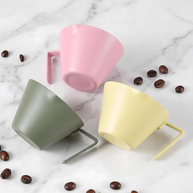 YARRAMATE Stainless Steel Espresso Shot Cup, 3.4oz/100ml | Heat Insulated Grip - Image 4