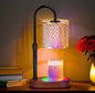 Candle Warmer Lamp with 8 Colors LED Changing and Timer Dimmer, Candle Warmer with RGB Model Height Adjustable for All Size Scented Candles with 2 Bulbs, Christmas Gift for Mom, Wife,Friends