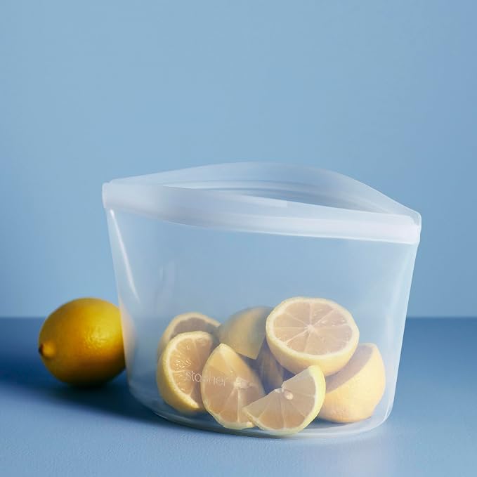 Stasher Premium Reusable Silicone Food Storage Bowl, 6-Cup | Food-Safe Silicone - Image 2