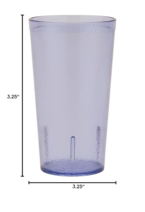 G.E.T. ?6616-1-BL-EC Heavy-Duty Plastic Restaurant Tumblers, 16 Ounce, - Image 6