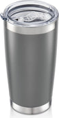 20 oz Tumbler with Lid Stainless Steel Insulated Tumblers, 1 Pack | Leak Proof by Unknown