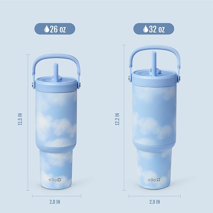 Ello Oasis Go+ 26oz Insulated Stainless Steel Tumbler - Image 7