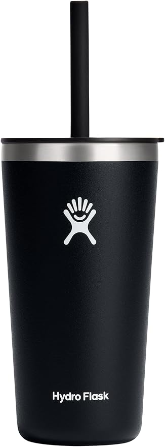 20 OZ All Around Tumbler Straw LID Black - Image 5