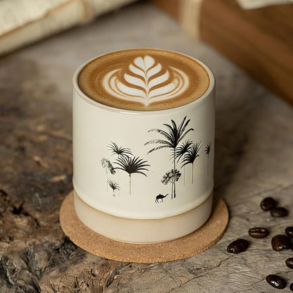8oz Ceramic Mug Cups with DIY Canvas by kaisadadi
