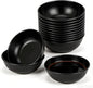 12 Pack 3.2 Inch Black Stainless Steel Dipping Bowls – Small Bowls for Dips, Soy Sauce, Condiments, Appetizers, Facial Bowl for Esthetician Use