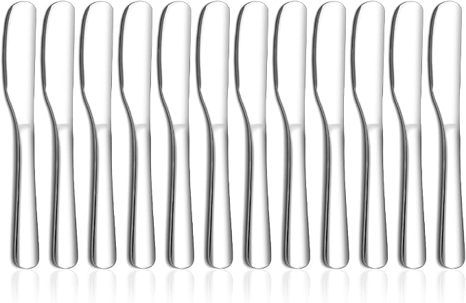 HOMQUEN Stainless Steel Butter Knife, Butter Spreader, Butter Knives, Butter by HOMQUEN