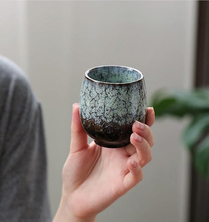 Jianzhan Ceramic Teacup, Kung Fu Tea Set, Coffee cup，Yerba Mate Set Ceramic - Image 3