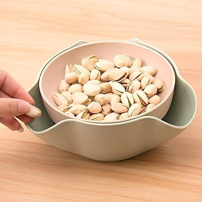 Bamboo's Grocery Double Dish Snack Bowl - Image 3