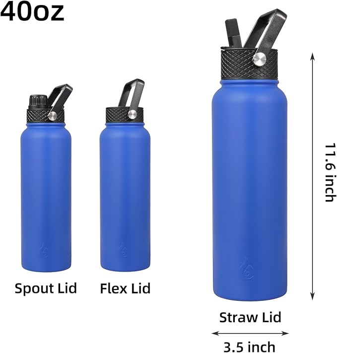 BJPKPK 40oz Insulated Water Bottle - Image 2
