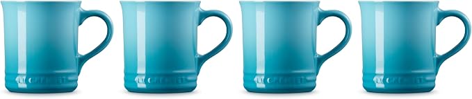Le Creuset Stoneware Set of 4 Mugs, 14 oz. each - Image 3