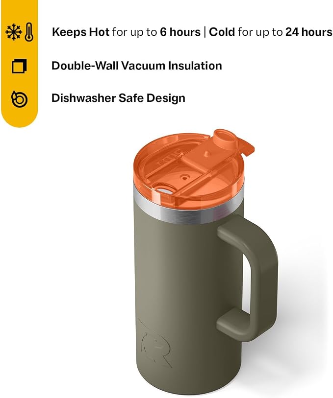 RTIC 16oz Road Trip Travel Mug - Image 3