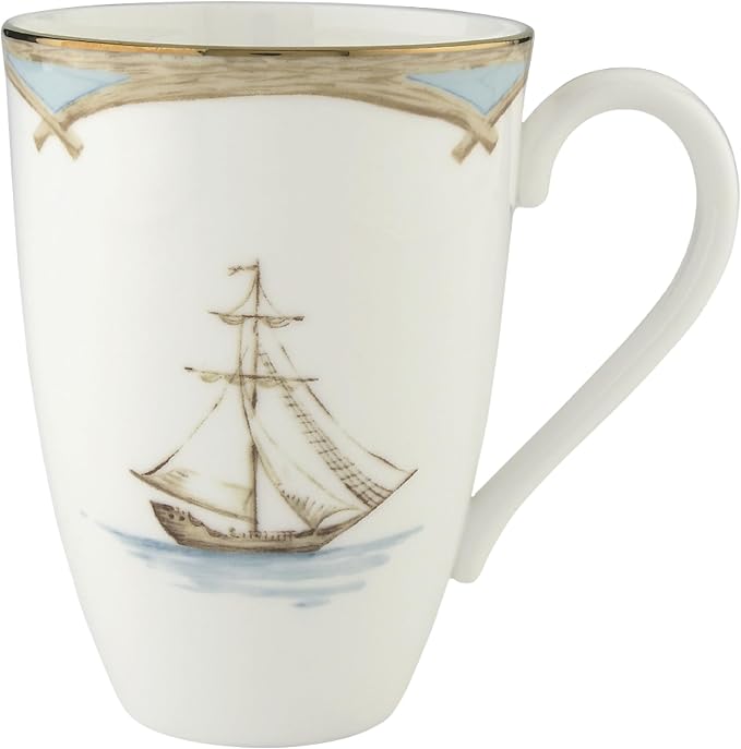 Lenox British Colonial Tradewind Porcelain Mug Set - Image 2