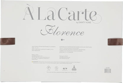Placemats Set of 4 12" x 18" Heat-Resistant Table Mats for Dining Table Set for 4 Kitchen & Dining Room Decor Farmhouse, Boho, & Modern Style Easy to Clean, Durable & Stylish Table Decor