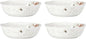 Lenox Butterfly Meadow Porcelain 4-Piece Soup Bowl Set by Lenox