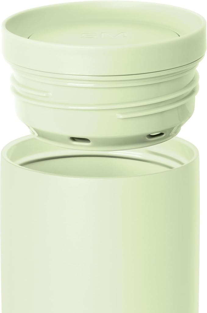 Simple Modern Insulated Travel Coffee Mug 360° Lid | 16oz | Green | Voyager - Image 2